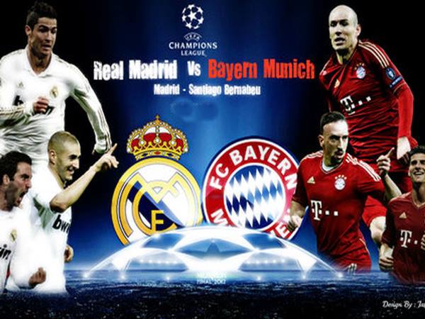 Lịch sử đối đầu Real vs Bayern