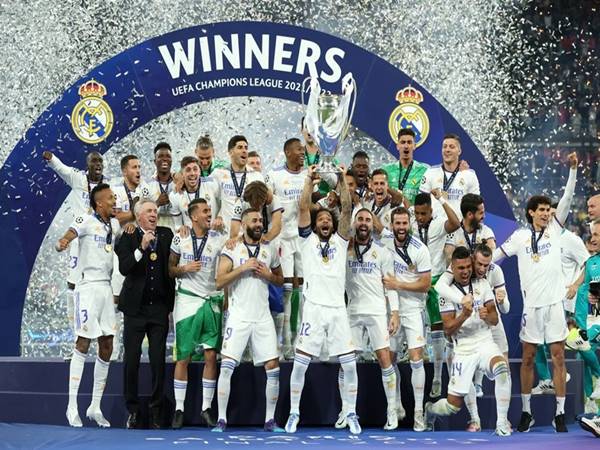 Real Madrid là đội bóng giành chức vô địch Cúp C1 nhiều nhất
