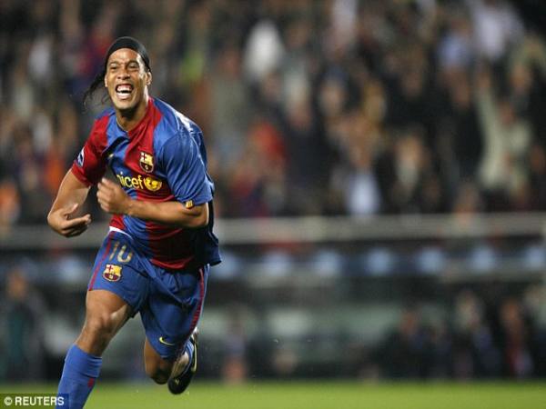 Ronaldinho của Barcelona